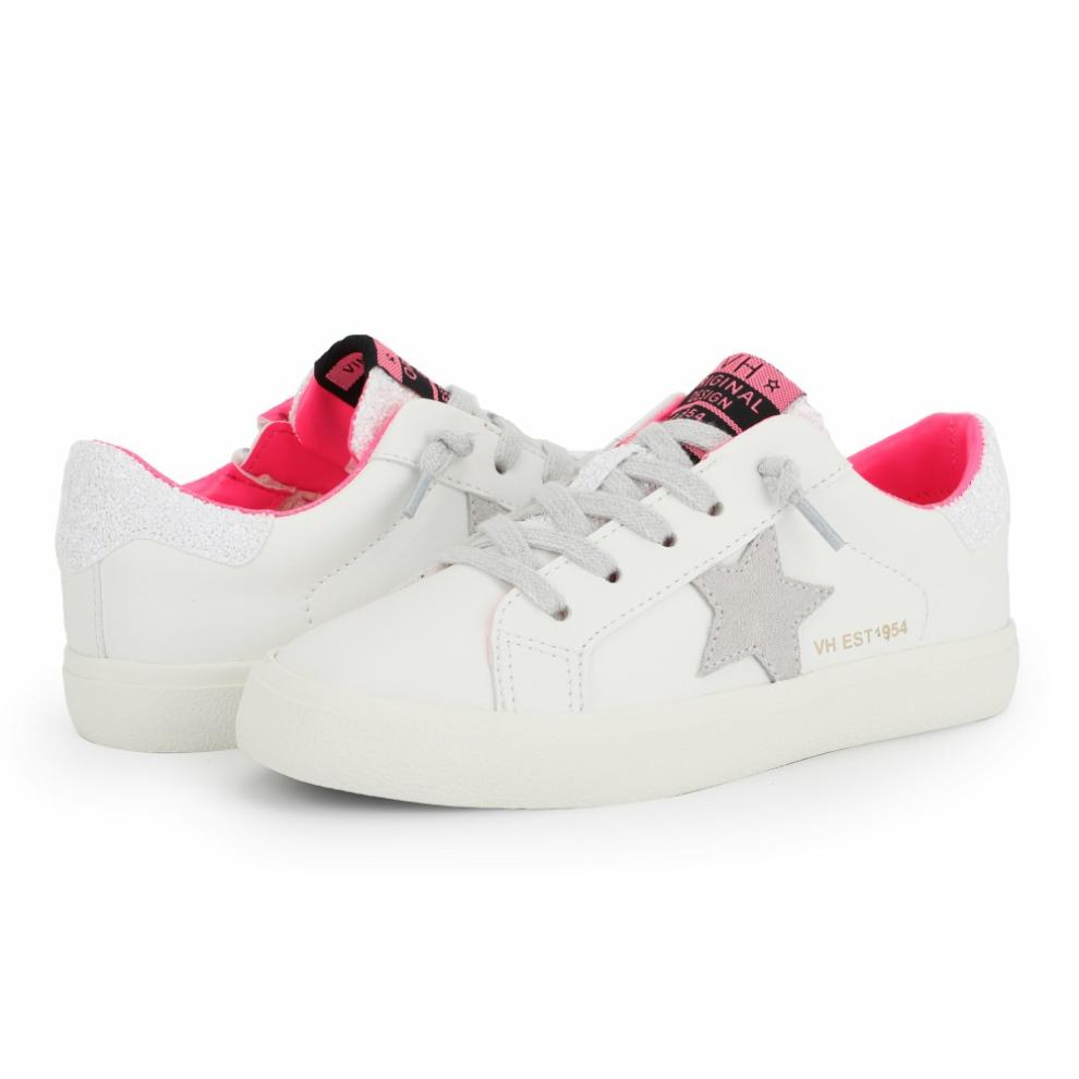 Vintage Havana Kids Sneakers | Women KIDS HENRIETTE - WHITE PINK SPLASH White Pink Splash