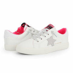 Vintage Havana Kids Sneakers | Women KIDS HENRIETTE - WHITE PINK SPLASH White Pink Splash