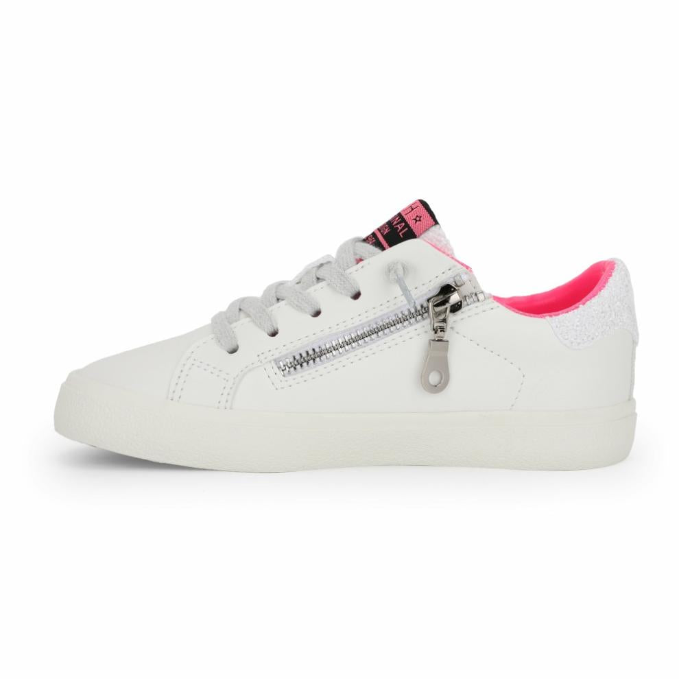Vintage Havana Kids Sneakers | Women KIDS HENRIETTE - WHITE PINK SPLASH White Pink Splash