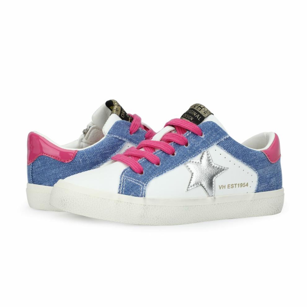 Vintage Havana Kids Sneakers | Women KIDS LULU - WHITE DENIM MULTI White Denim Multi