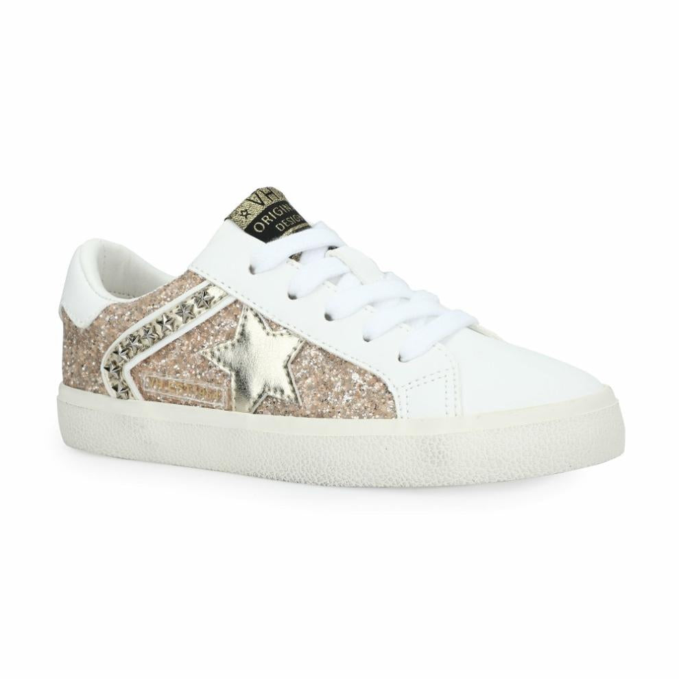 Vintage Havana Kids Sneakers | Women KIDS PATTY - WHITE GOLD GLITTER White Gold Glitter