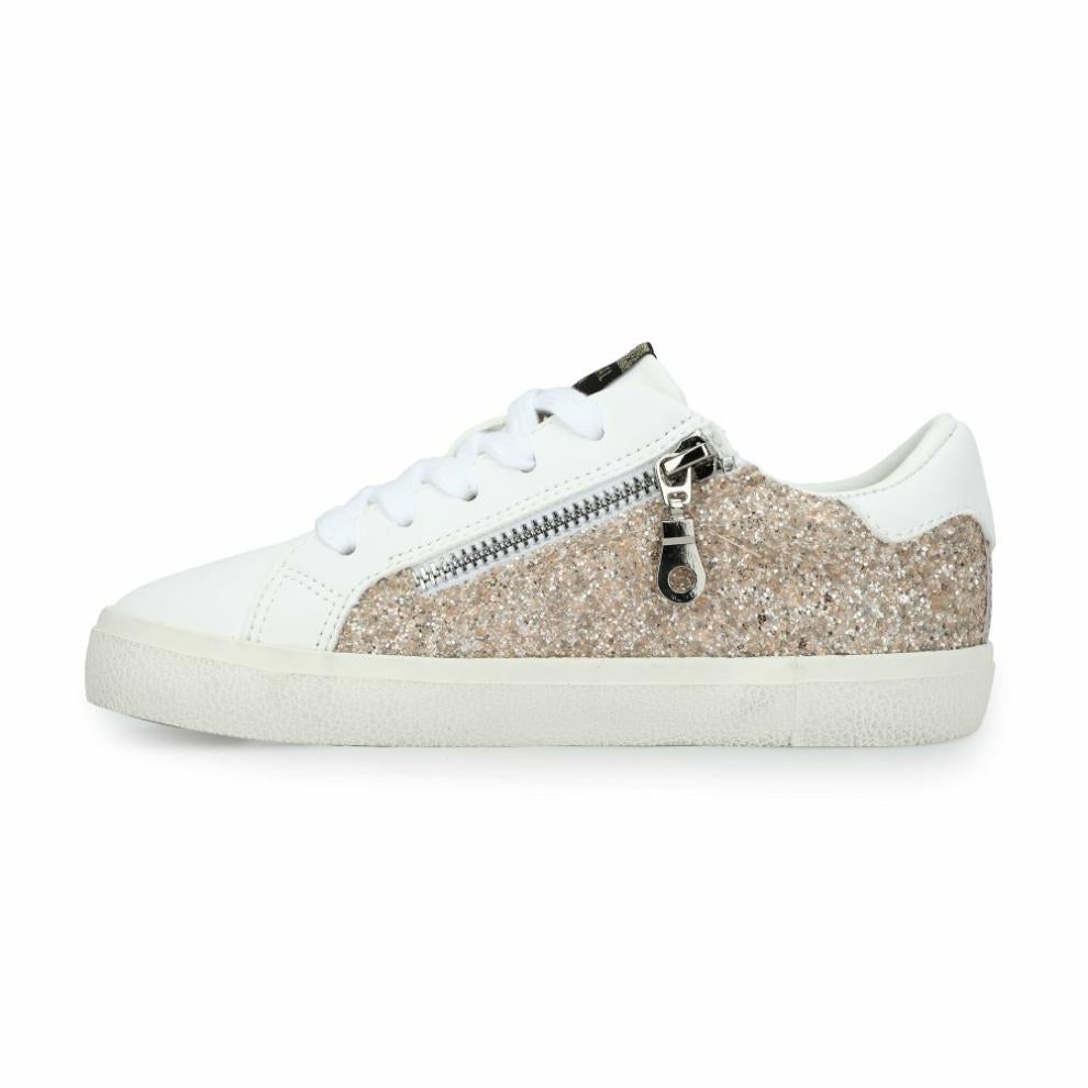 Vintage Havana Kids Sneakers | Women KIDS PATTY - WHITE GOLD GLITTER White Gold Glitter