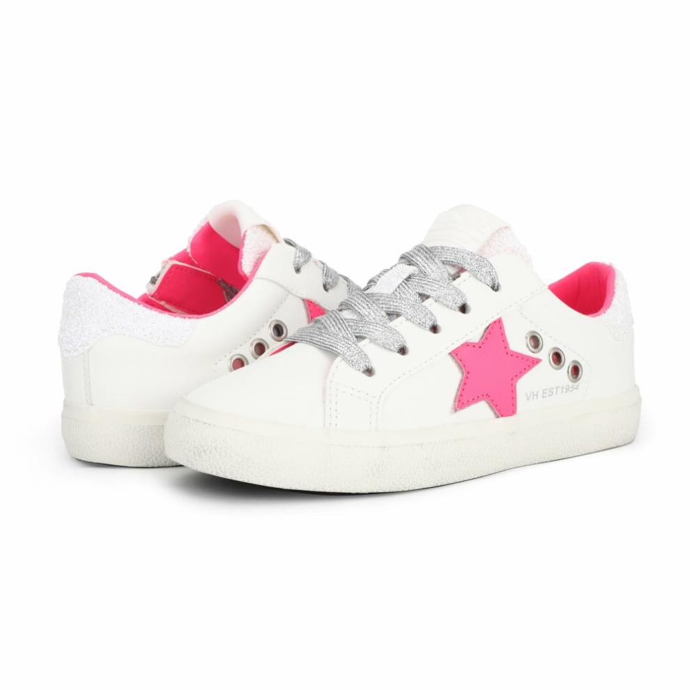 Vintage Havana Kids Sneakers | Women KIDS RENEE - NEON PINK POP Neon Pink Pop