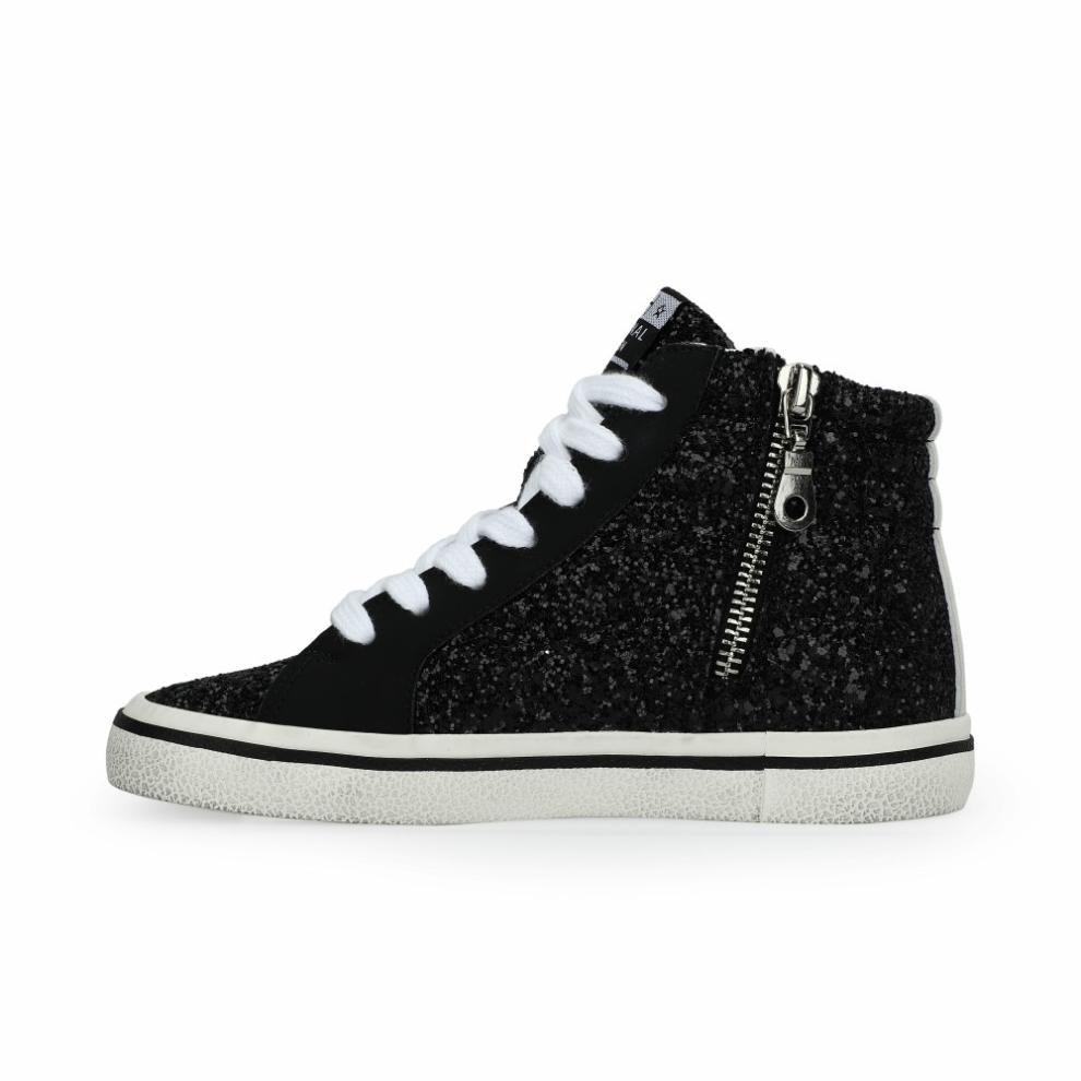 Vintage Havana Kids Sneakers | Women KIDS RITA - BLACK GLITTER MIX Black Glitter Mix