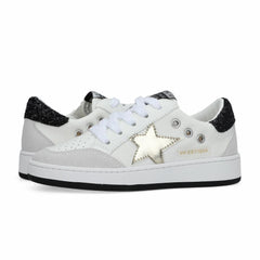 Vintage Havana Kids Sneakers | Women KIDS TAYLOR - WHITE BLACK GOLD White Black Gold