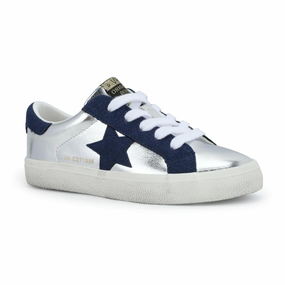 Vintage Havana Kids Sneakers | Women KIDS VAIL - WASHED SILVER/ NAVY Washed Silver/ Navy
