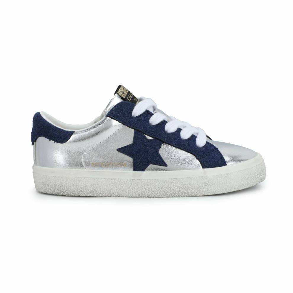 Vintage Havana Kids Sneakers | Women KIDS VAIL - WASHED SILVER/ NAVY Washed Silver/ Navy