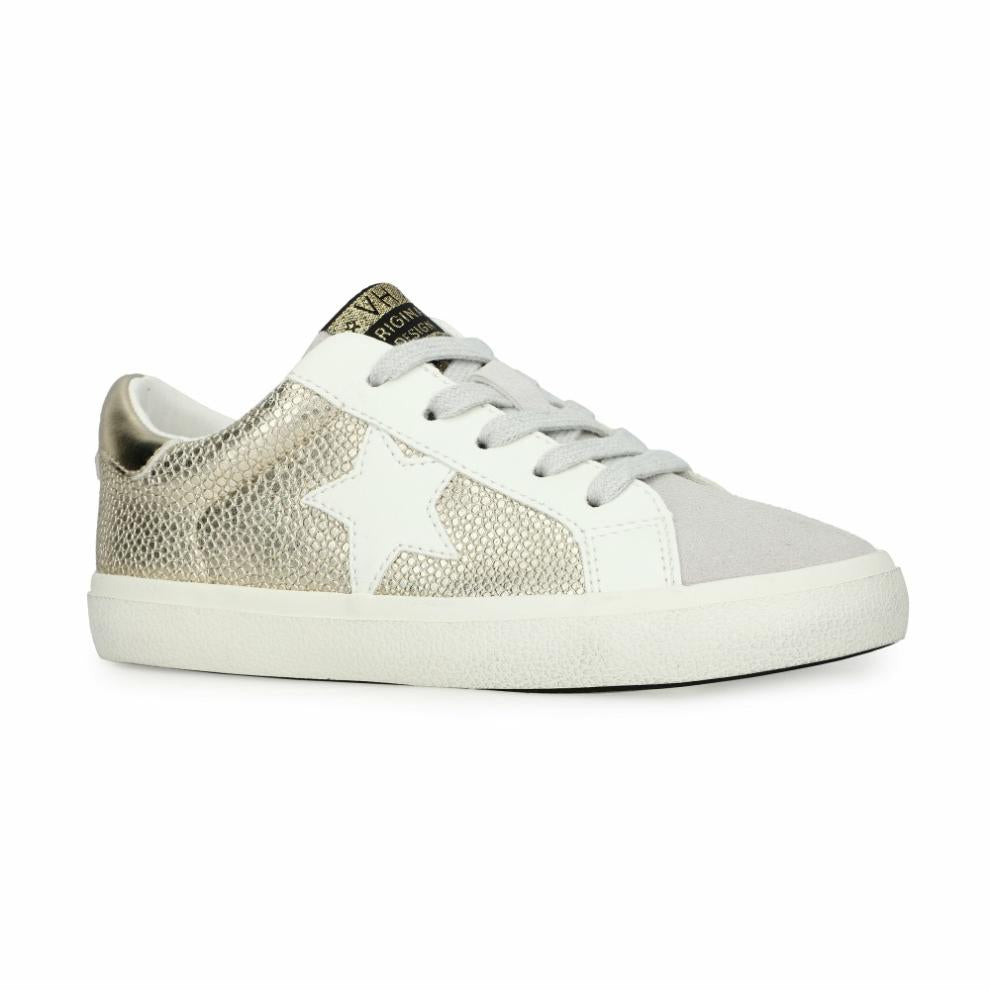 Vintage Havana Kids Sneakers | Women KIDS VALERY - METALLIC GOLD PEBBLED Metallic Gold Pebbled