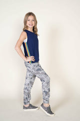 Vintage Havana Kids Tops | Women HEART AND STRIPES TANK Blue