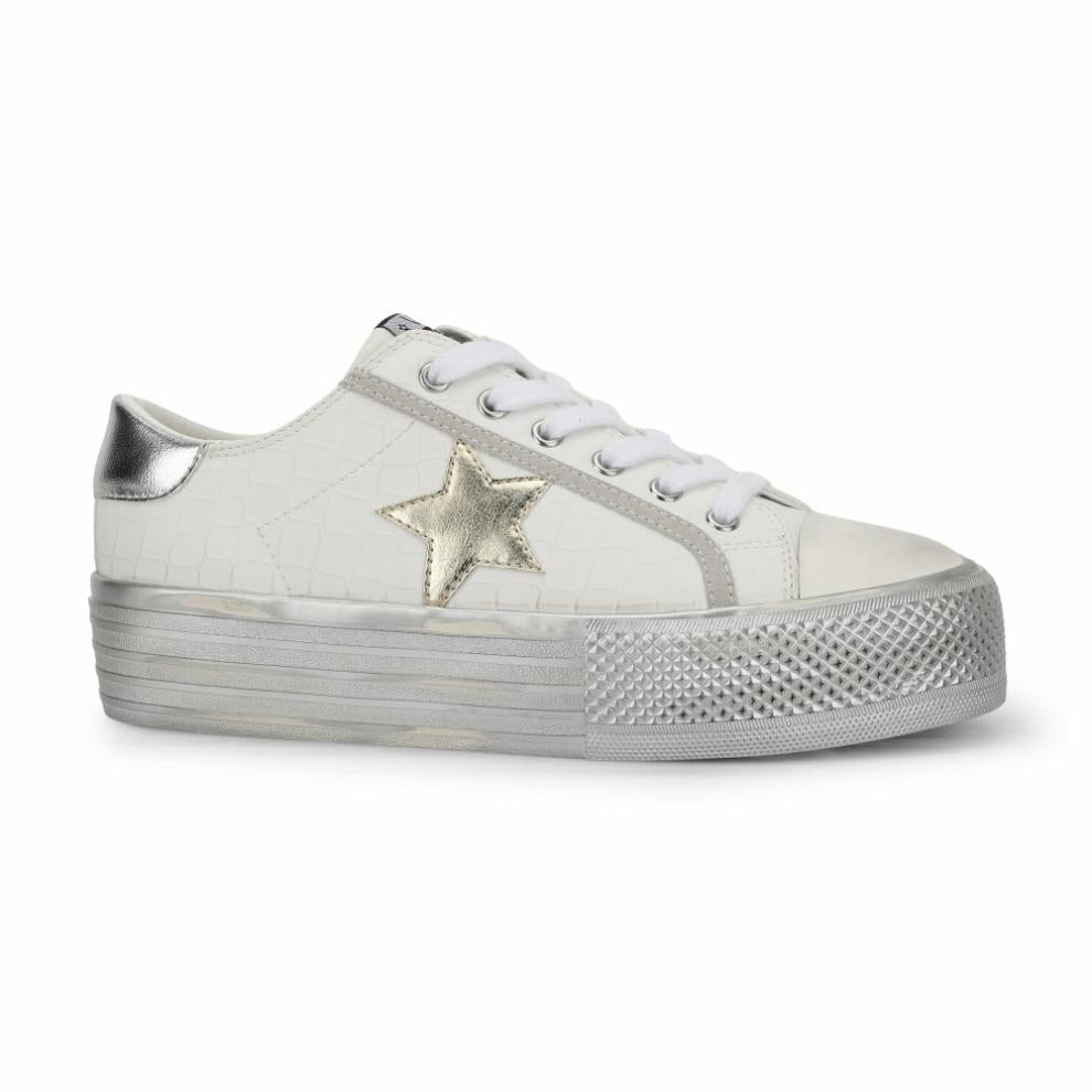 Vintage Havana Low Tops | Women AMAZE 13 - WHITE CROCO White Croco