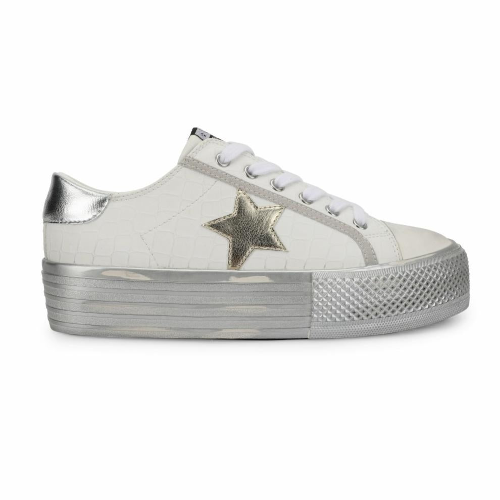 Vintage Havana Low Tops | Women AMAZE 13 - WHITE CROCO White Croco