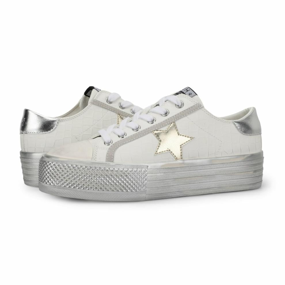Vintage Havana Low Tops | Women AMAZE 13 - WHITE CROCO White Croco
