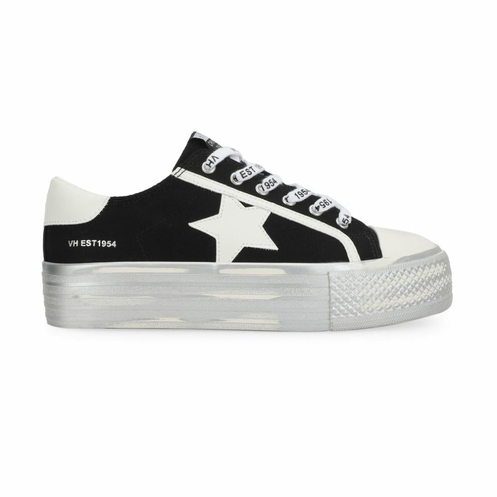 Vintage Havana Low Tops | Women AMAZE - BLACK WHITE Black White