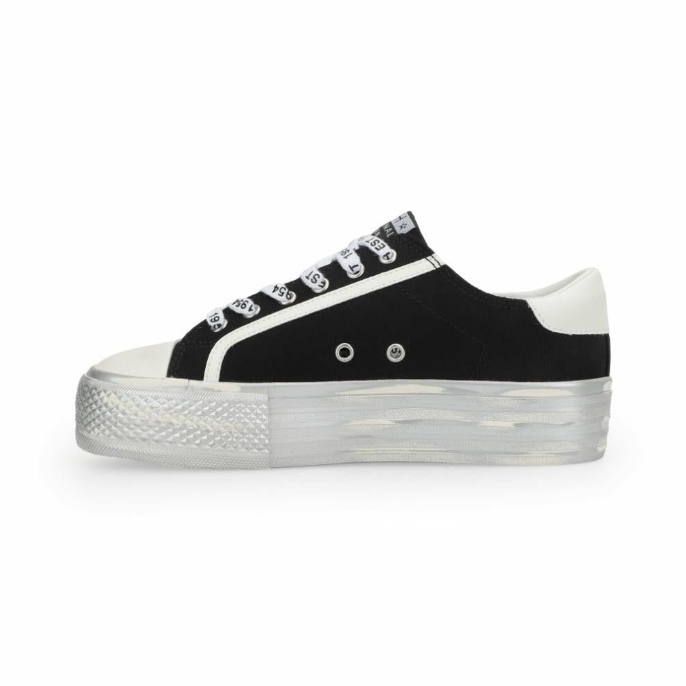Vintage Havana Low Tops | Women AMAZE - BLACK WHITE Black White