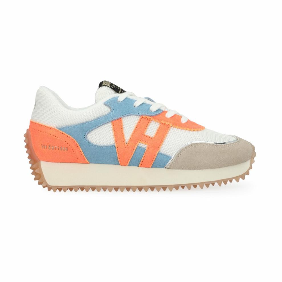 Vintage Havana Low Tops | Women COSMIC 1 - BRIGHT ORANGE/BABY BLUE Bright Orange/baby Blue