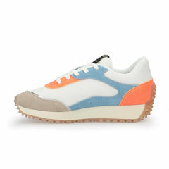 Vintage Havana Low Tops | Women COSMIC 1 - BRIGHT ORANGE/BABY BLUE Bright Orange/baby Blue