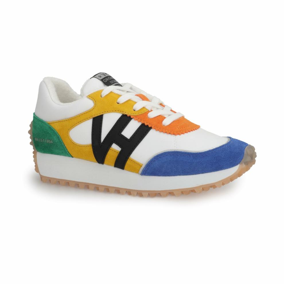 Vintage Havana Low Tops | Women COSMIC - BLUE MUSTARD ORANGE MULTI Blue Mustard Orange Multi