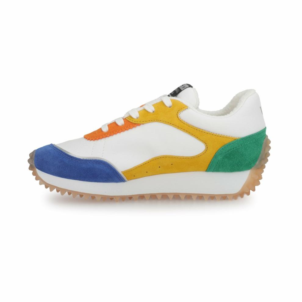 Vintage Havana Low Tops | Women COSMIC - BLUE MUSTARD ORANGE MULTI Blue Mustard Orange Multi