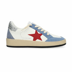 Vintage Havana Low Tops | Women DENISSE 25 - BLUE/RED/SILVER GLITTER Blue/red/silver Glitter
