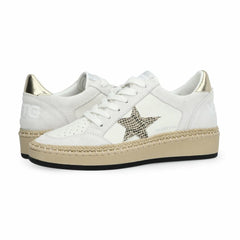 Vintage Havana Low Tops | Women DENISSE 28 - RAFFIA/SNAKE GOLD Raffia/snake Gold