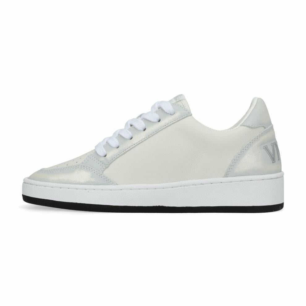 Vintage Havana Low Tops | Women DENISSE 33 - METALLIC SILVER Metallic Silver