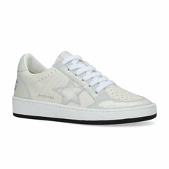 Vintage Havana Low Tops | Women DENISSE 33 - METALLIC SILVER Metallic Silver