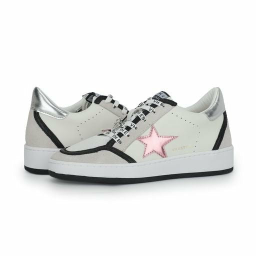 Vintage Havana Low Tops | Women DENISSE 9 - PINK/SILVER MULTI Pink/silver Multi
