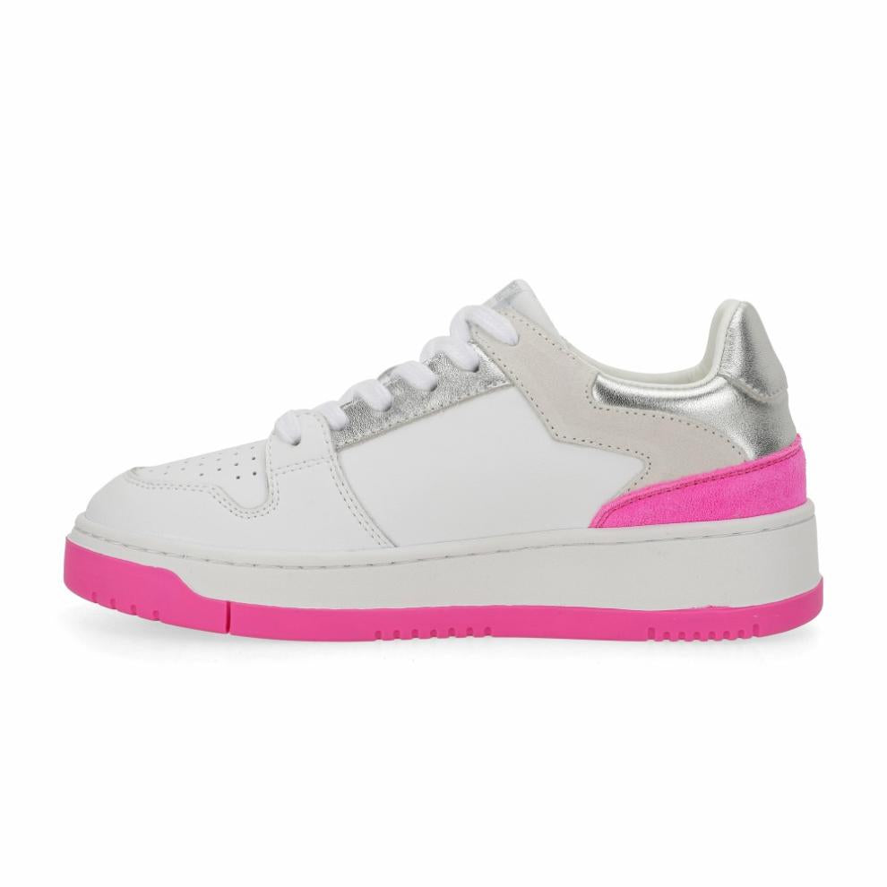 Vintage Havana Low Tops | Women FINESSE - NEON PINK SILVER Neon Pink Silver