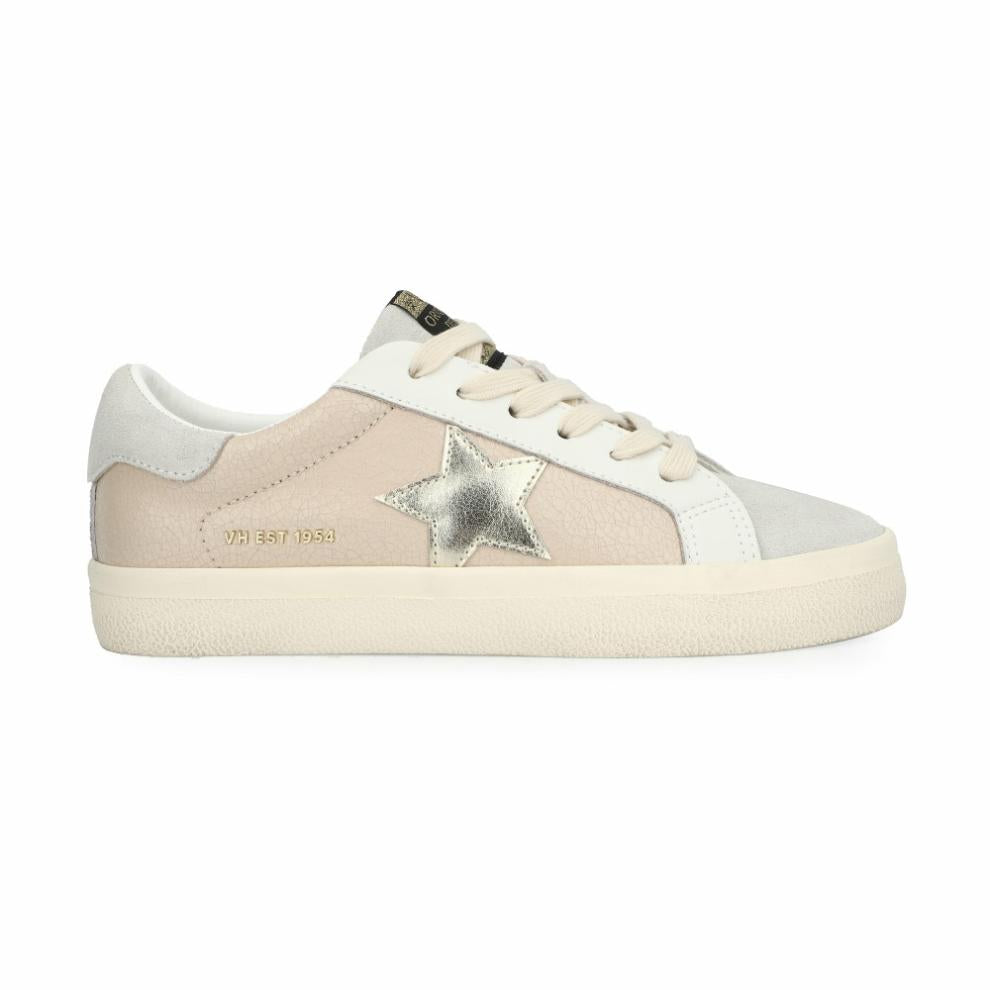 Vintage Havana Low Tops | Women FLAIR 30 - TAUPE CRACKED LEATHER Taupe Cracked Leather