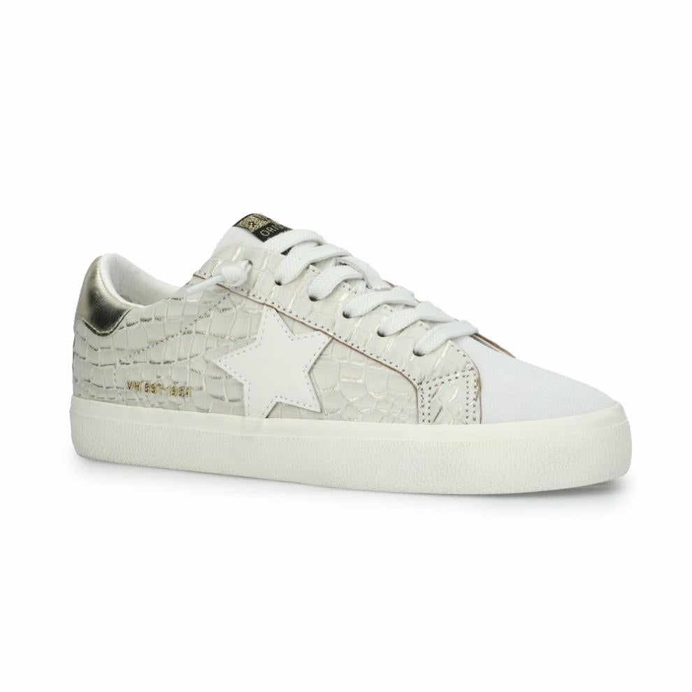 Vintage Havana Low Tops | Women FLAIR 39 - GOLD CROCO Gold Croco