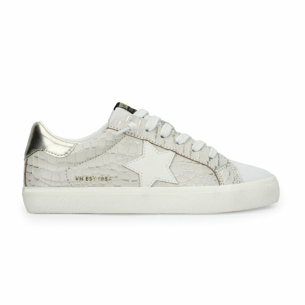 Vintage Havana Low Tops | Women FLAIR 39 - GOLD CROCO Gold Croco