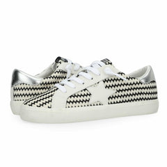 Vintage Havana Low Tops | Women FLAIR 45 - BLACK/WHITE CROCHET Black/white Crochet