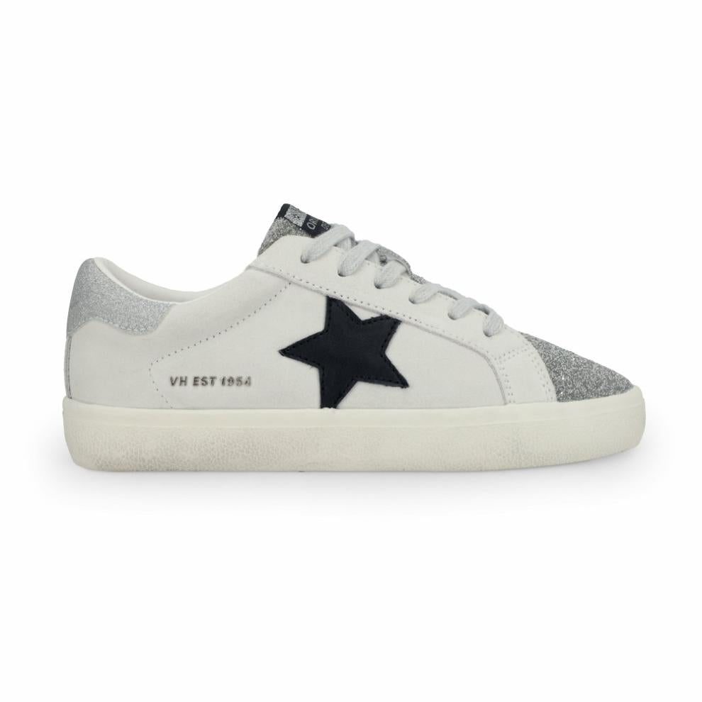 Vintage Havana Low Tops | Women FLAIR - GREY SUEDE GLITTER Grey Suede Glitter