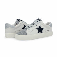 Vintage Havana Low Tops | Women FLAIR - GREY SUEDE GLITTER Grey Suede Glitter
