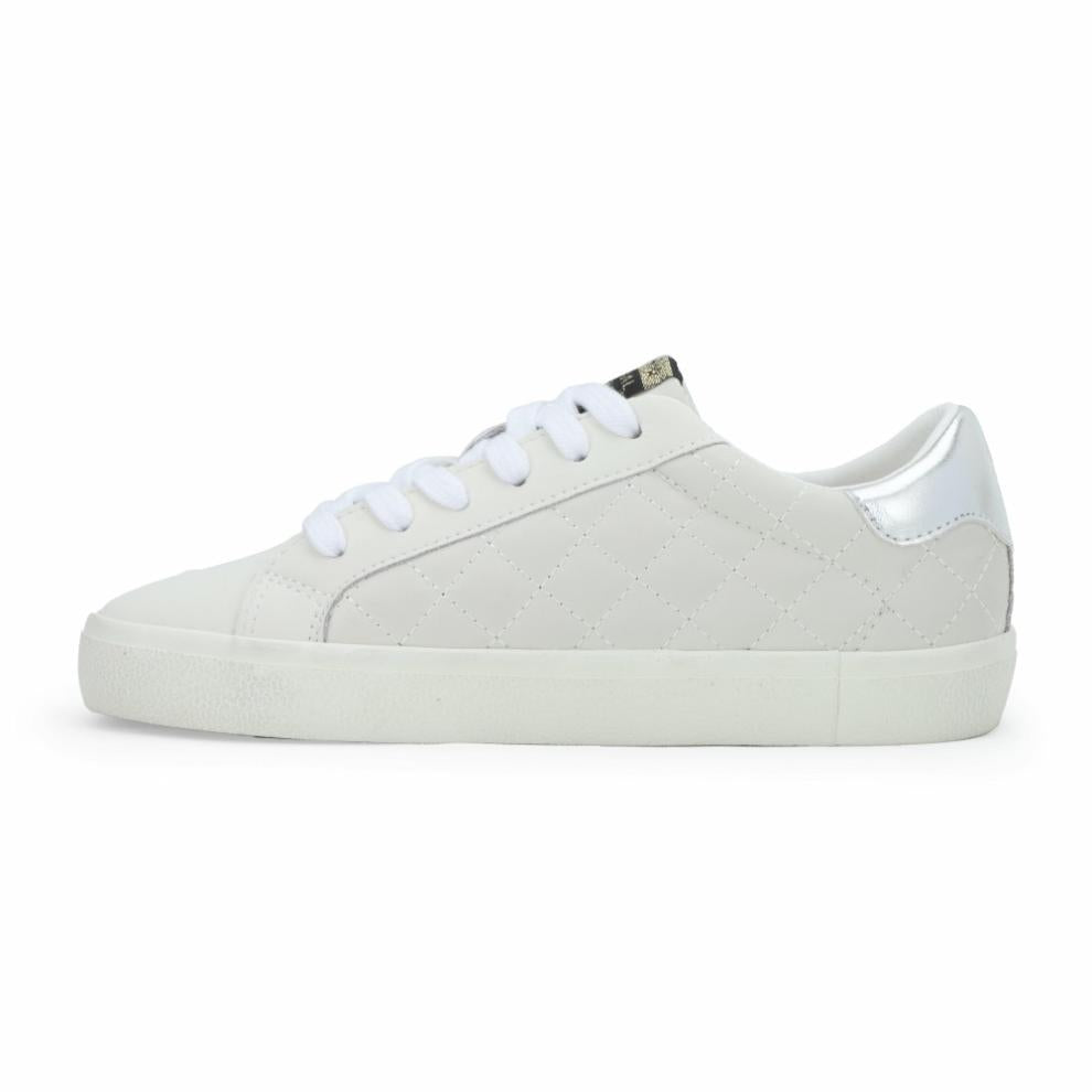 Vintage Havana Low Tops | Women FLAIR - WHITE QUILTED White Quilted