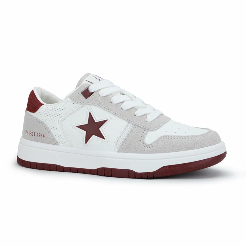 Vintage Havana Low Tops | Women FRESH - WHITE GREY MAROON White Grey Maroon