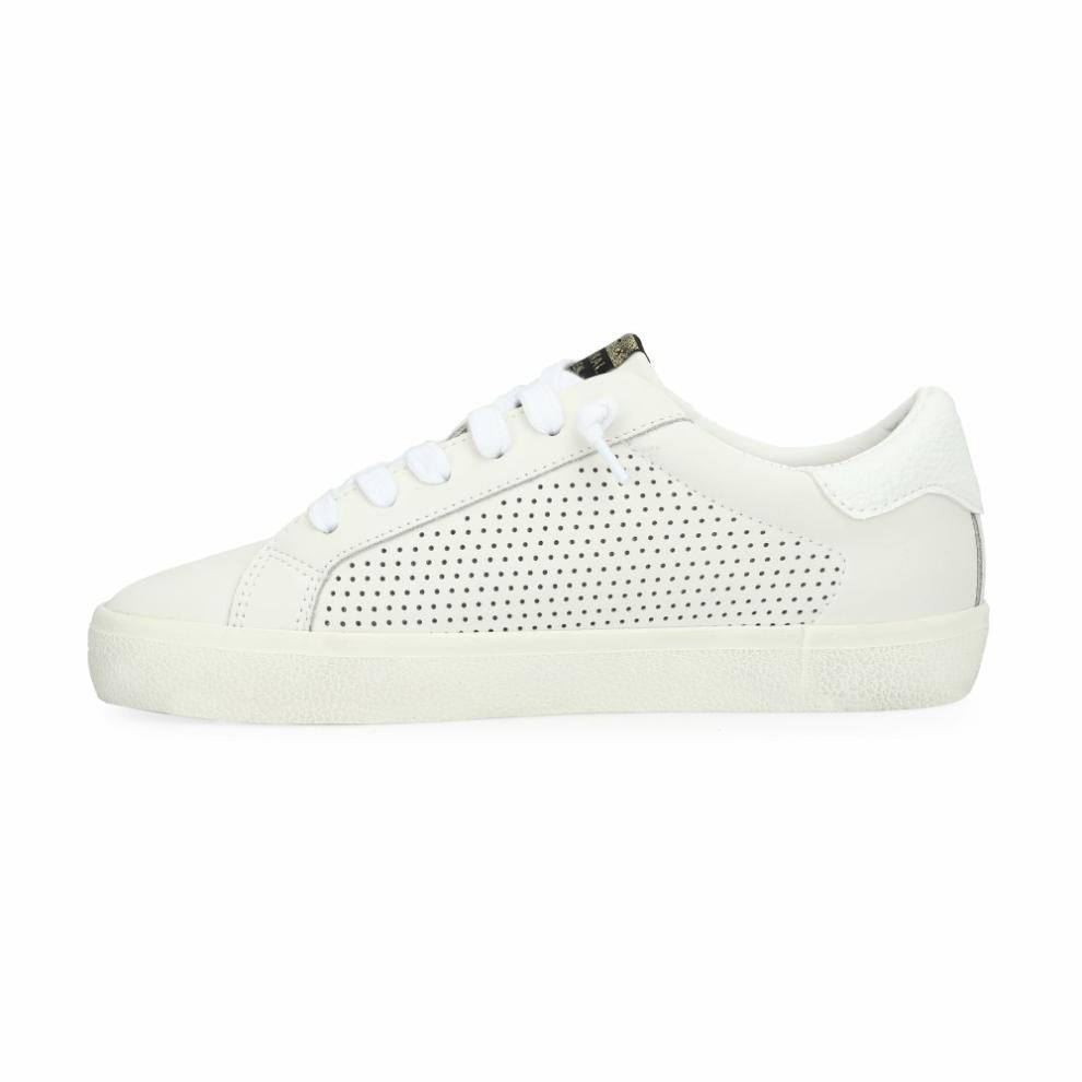 Vintage Havana Low Tops | Women GADOL 31 - WHITE PEBBLED/ WASHED SILVER White Pebbled Washed Silver