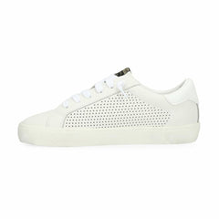 Vintage Havana Low Tops | Women GADOL 31 - WHITE PEBBLED/ WASHED SILVER White Pebbled Washed Silver
