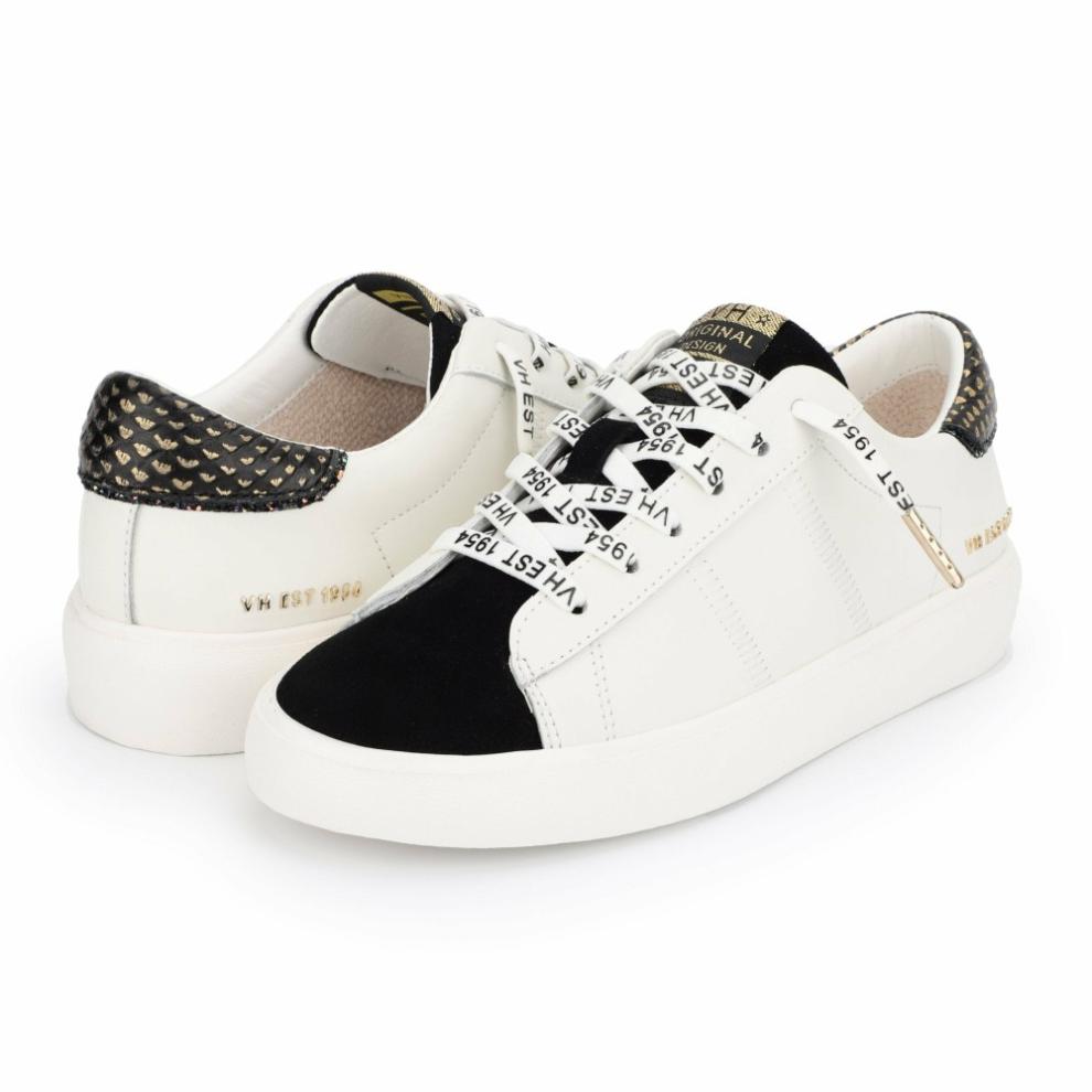 Vintage Havana Low Tops | Women GIGI - WHITE/BLACK White/black