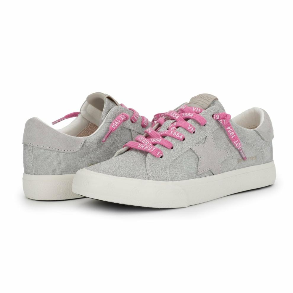 Vintage Havana Low Tops | Women GRANDE - SILVER CHECKERED MULTI Silver Checkered Multi