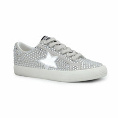 Vintage Havana Low Tops | Women GRANDE - SILVER FULL RHINESTONE Silver Full Rhinestone