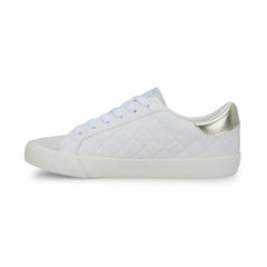 Vintage Havana Low Tops | Women GRANDE - WHITE GREY QUILTED White Grey Quilted