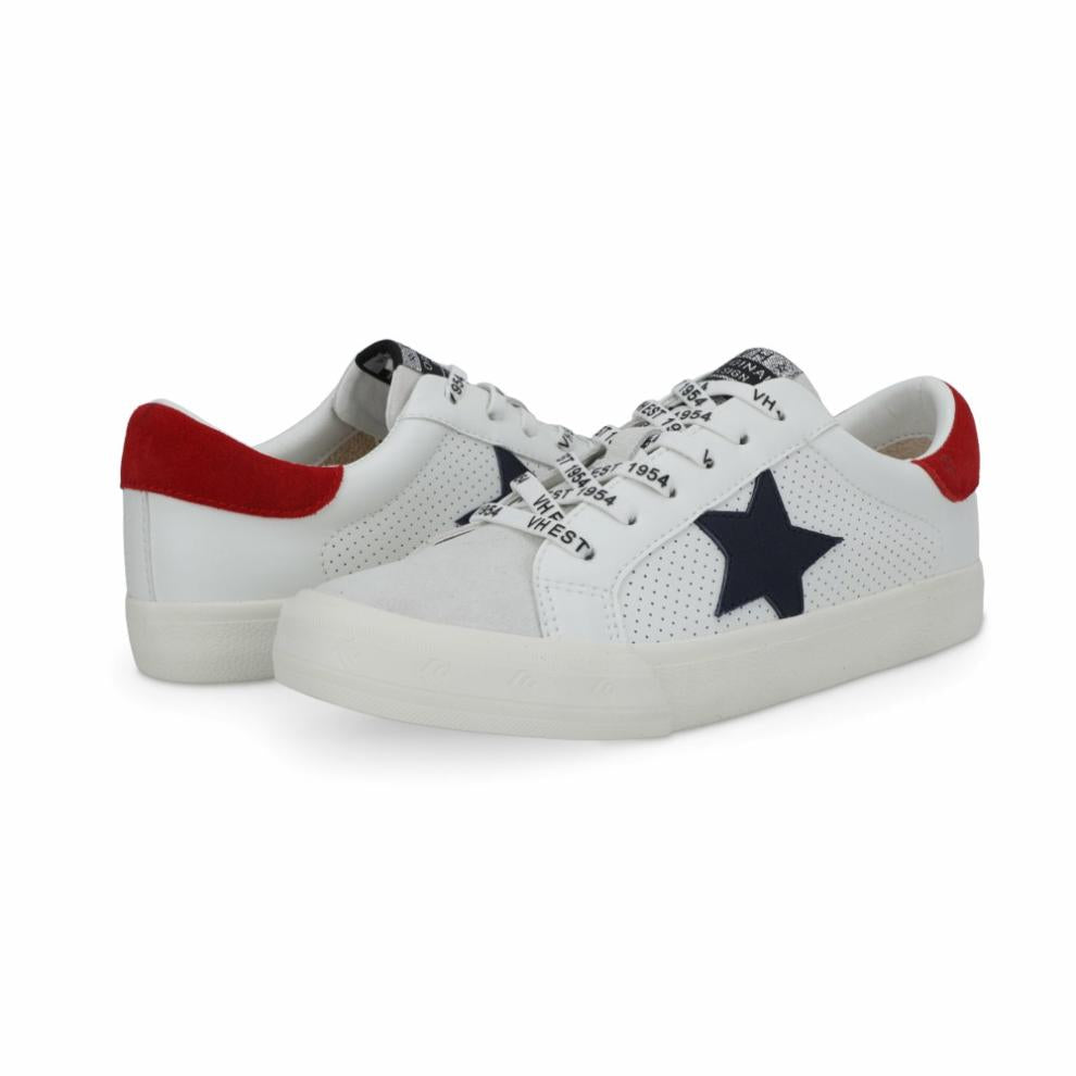 Vintage Havana Low Tops | Women GRANDE - WHITE NAVY RED White Navy Red