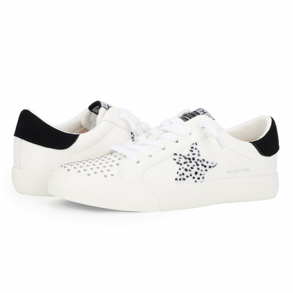 Vintage Havana Low Tops | Women GRANDE - WHITE STUDDED CHEETAH MIX White Studded Cheetah Mix