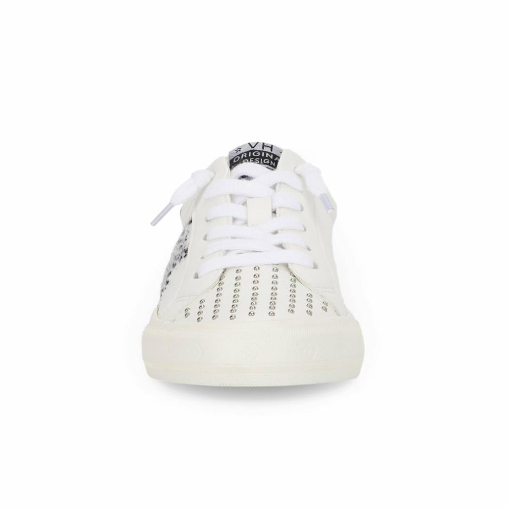 Vintage Havana Low Tops | Women GRANDE - WHITE STUDDED CHEETAH MIX White Studded Cheetah Mix