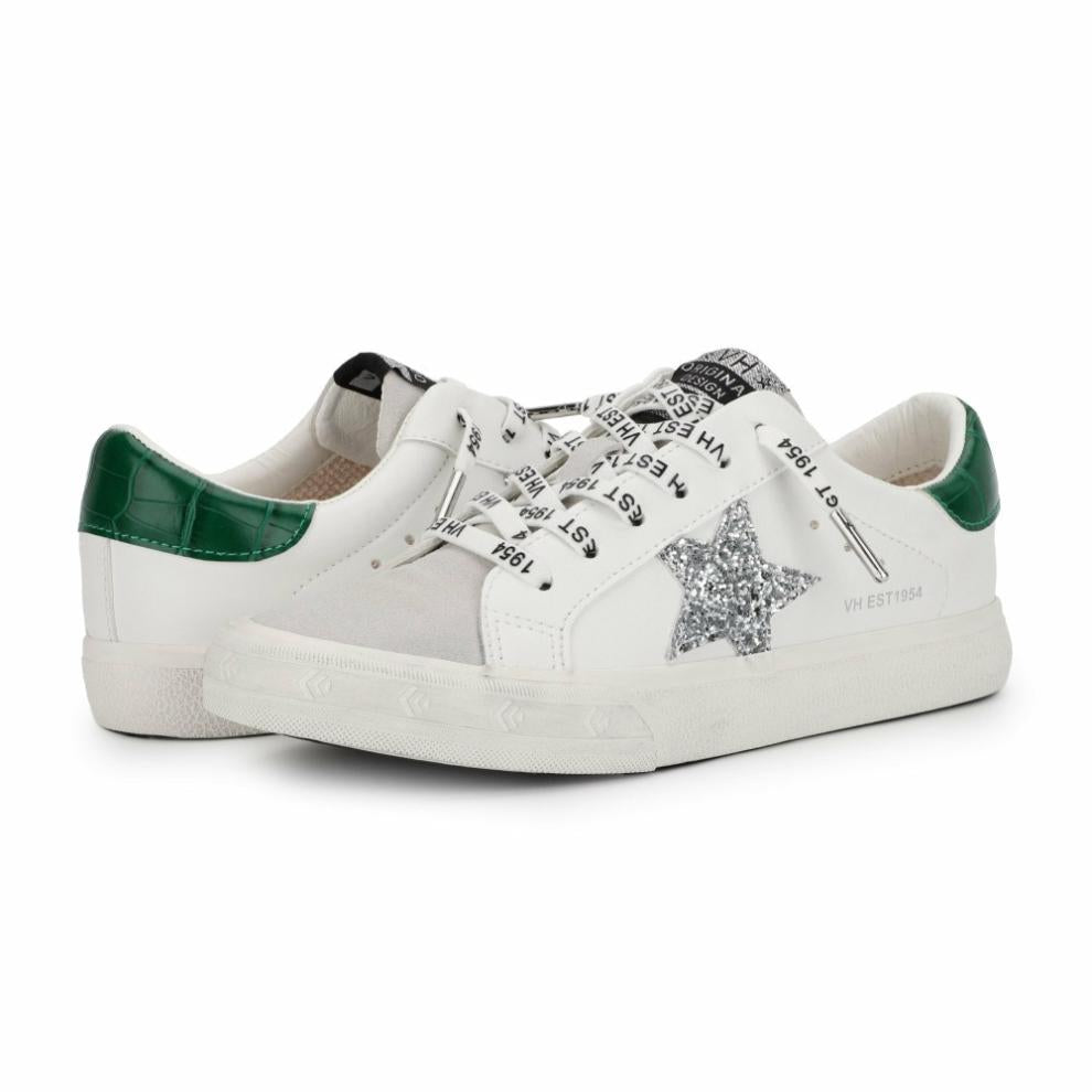 Vintage Havana Low Tops | Women GRANDE - WHITE/GREY/GREEN White/grey/green