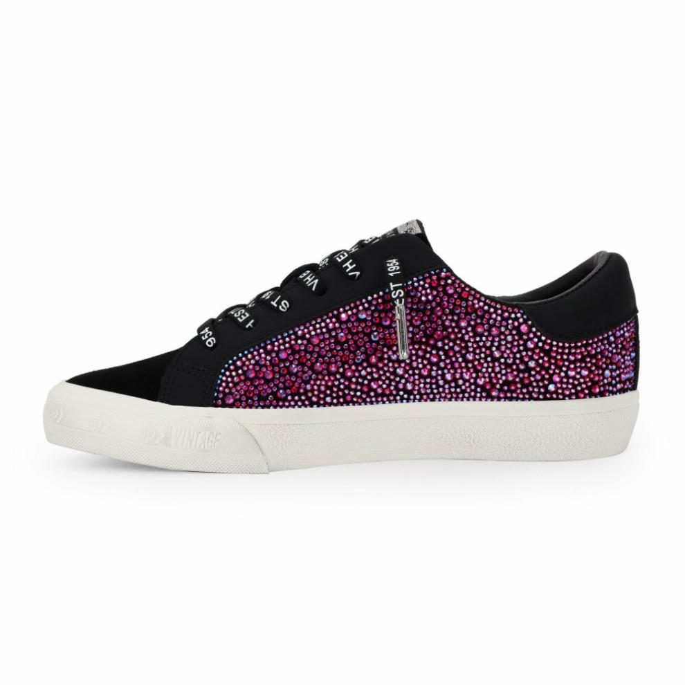 Vintage Havana Low Tops | Women GRANDE - WILD BLACK Wild Black