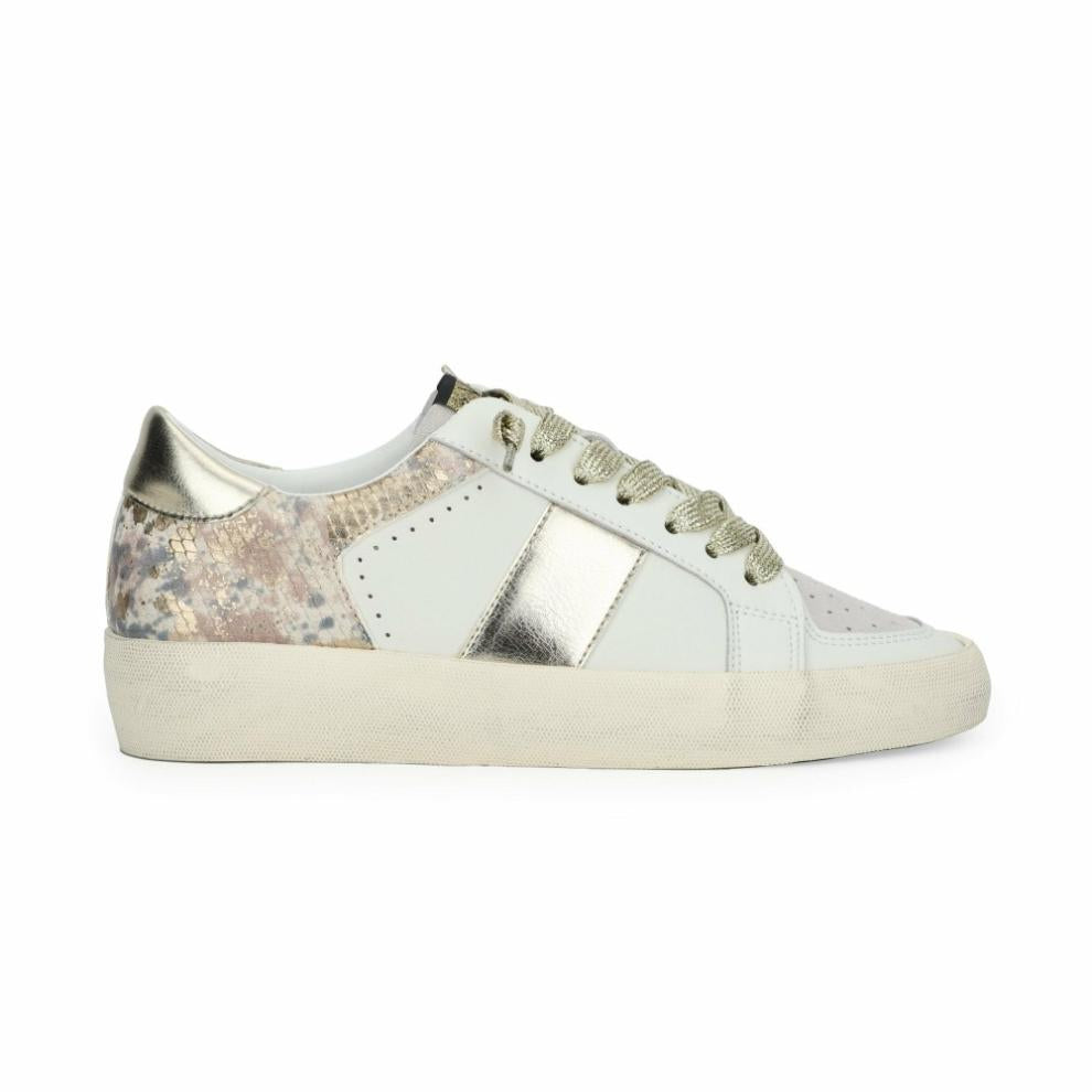 Vintage Havana Low Tops | Women JAMIE - WHITE GOLD SNAKE MULTI White Gold Snake Multi
