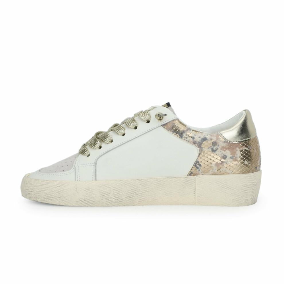 Vintage Havana Low Tops | Women JAMIE - WHITE GOLD SNAKE MULTI White Gold Snake Multi