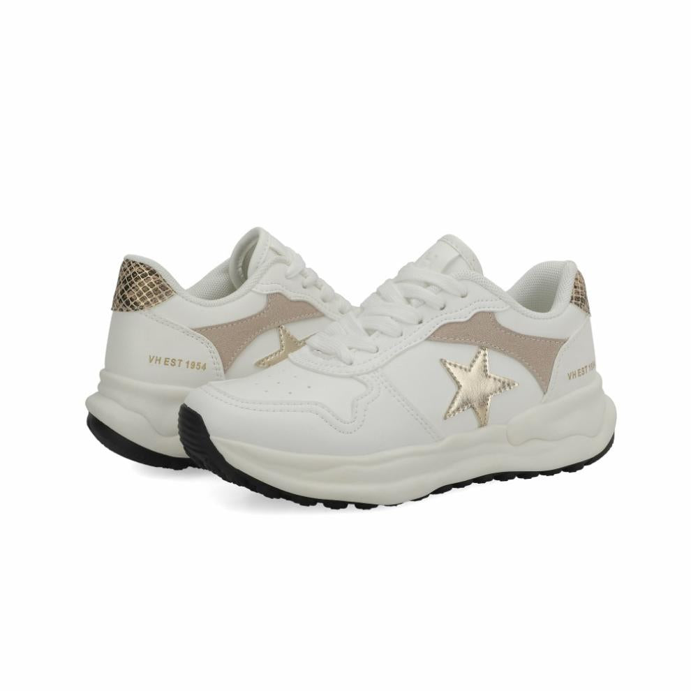 Vintage Havana Low Tops | Women KIDS SWIFT - WHITE TAUPE GOLD White Taupe Gold